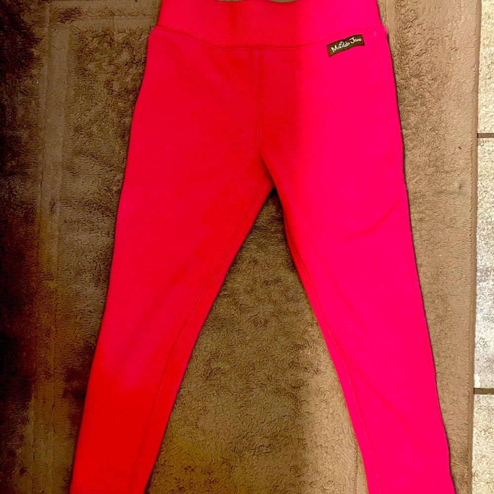 Matilda Jane girls pink pants size 6